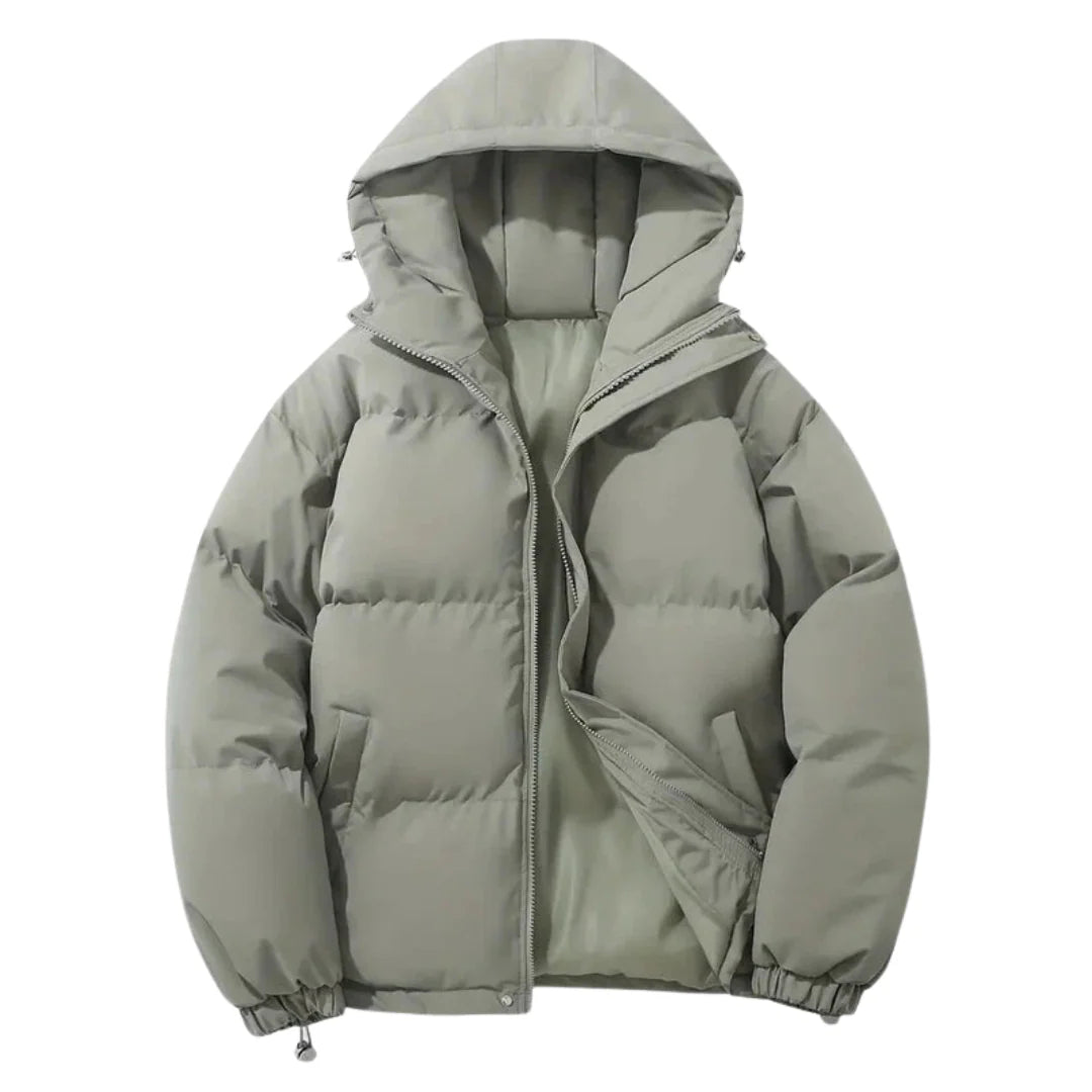 Hooded Puffer Jacket for Women