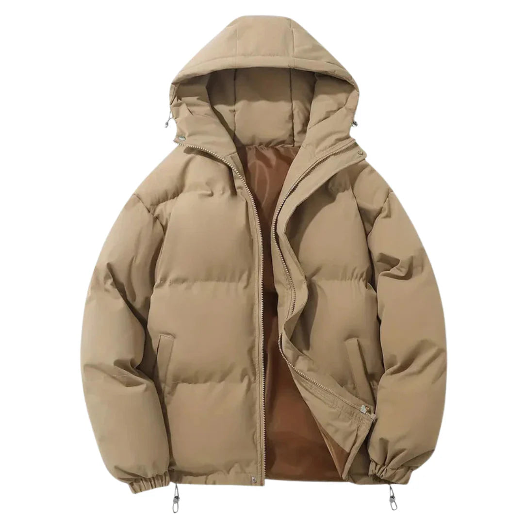 Hooded Puffer Jacket for Women