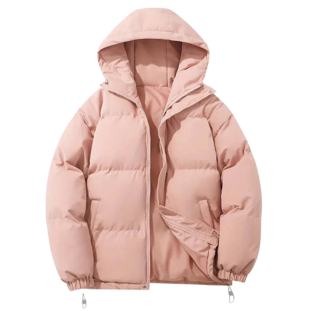 Hooded Puffer Jacket for Women