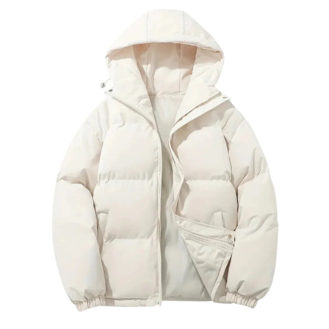 Hooded Puffer Jacket for Women