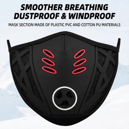 Protection Windproof, Dust-Proof and Breathable Winter Warm Mask Balaclava Ski Face Mask Mototrcyle and Cycling Thermal Face Mask for Men and Women Black Ski Masks Mask Men